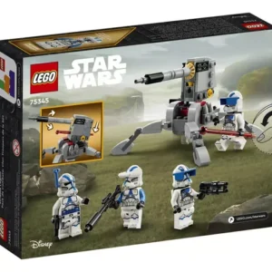 Lego Star Wars - 501st Clone Troopers Battle Pack - 75345 Cantidad De Piezas 119