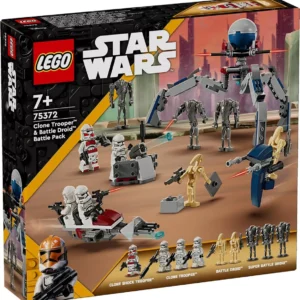 Lego Star Wars Pack De Combate Clones + Moto 75372